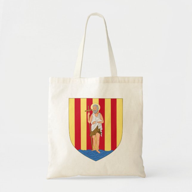 Perpignan Coat of Arms Tote Bag (Front)