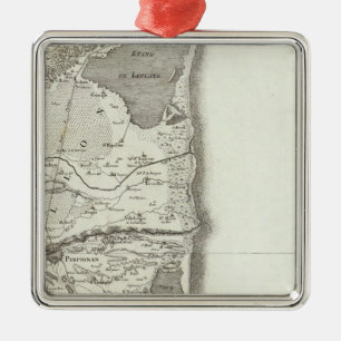 Perpignan Metal Tree Decoration