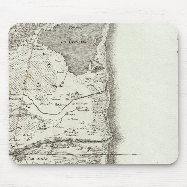 Perpignan Mouse Mat (Front)