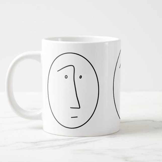 PERPLEXED 20 oz. Jumbo Mug (Left)