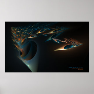 Perplexity - the Vivid Vision Canvas FineArtPrint Poster