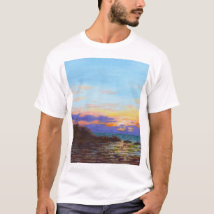 Perranporth beach sunset T-Shirt