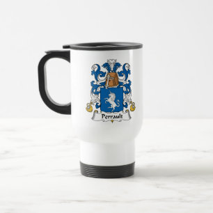 Perrault Family Crest Travel Mug