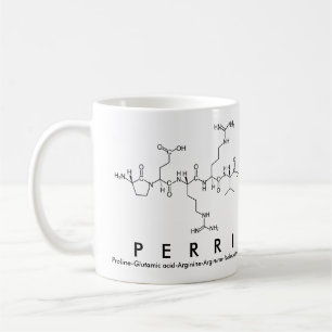 Perri peptide name mug