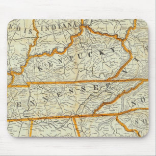 Perrine's New Topographical War Map Mouse Mat