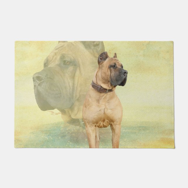 Perro de Presa Canario - Dogo Canario Doormat (Front)