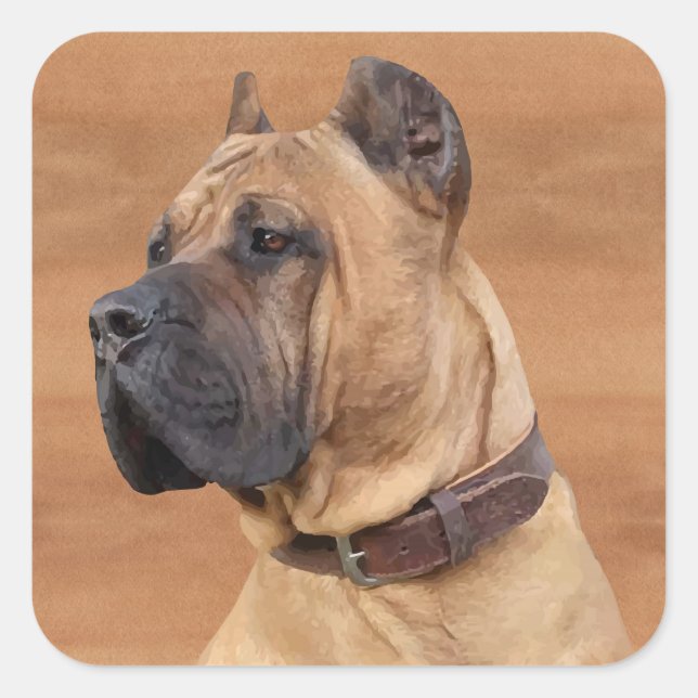 Perro de Presa Canario - Dogo Canario Square Sticker (Front)