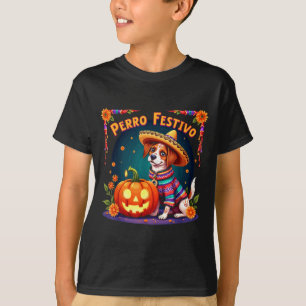 Perro Festivo Halloween Dog T-Shirt