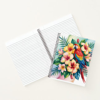 Perroquet exotique notebook