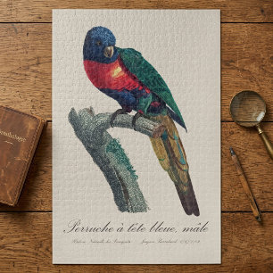 Perruche a tete bleue / Rainbow lorikeet  Jigsaw Puzzle