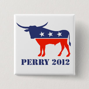 Perry 2012 15 cm square badge