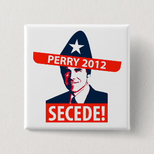 Perry 2012 15 cm square badge