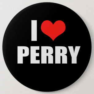 PERRY 2012 6 CM ROUND BADGE