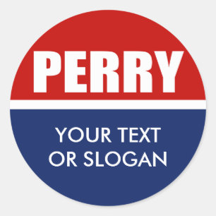 PERRY 2012 CLASSIC ROUND STICKER