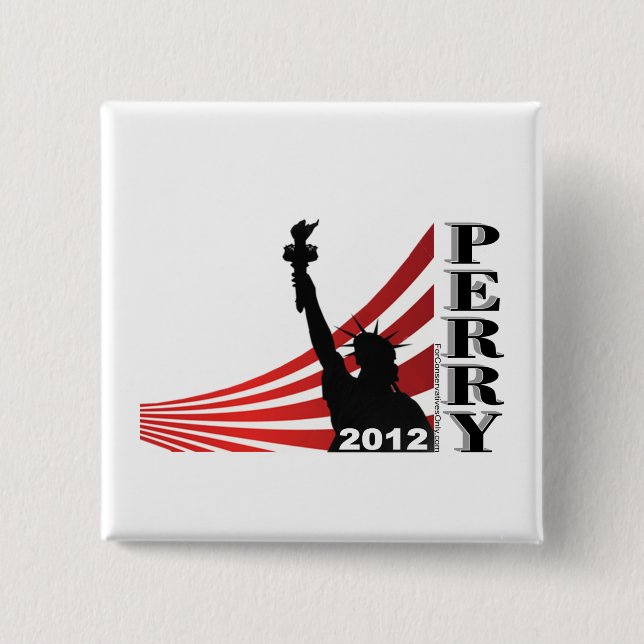 Perry 2012 - President 15 Cm Square Badge (Front)