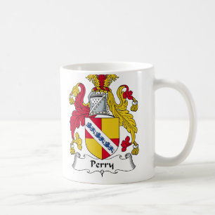 Perry Family Crest Coffee Mug
