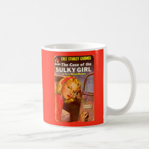 Perry Mason Case of the Sulky Girl book cover Coffee Mug
