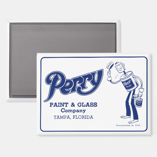 Perry Paint and Glass Co. Magnet (Front/Back)