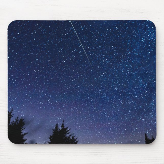 Perseid Meteor Shower Mouse Mat (Front)