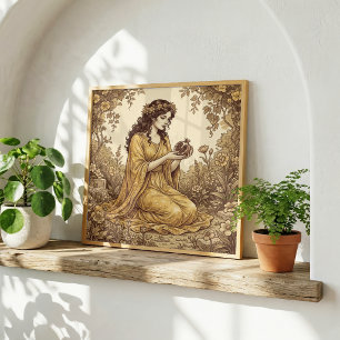 Persephone Greek Mythology Poster