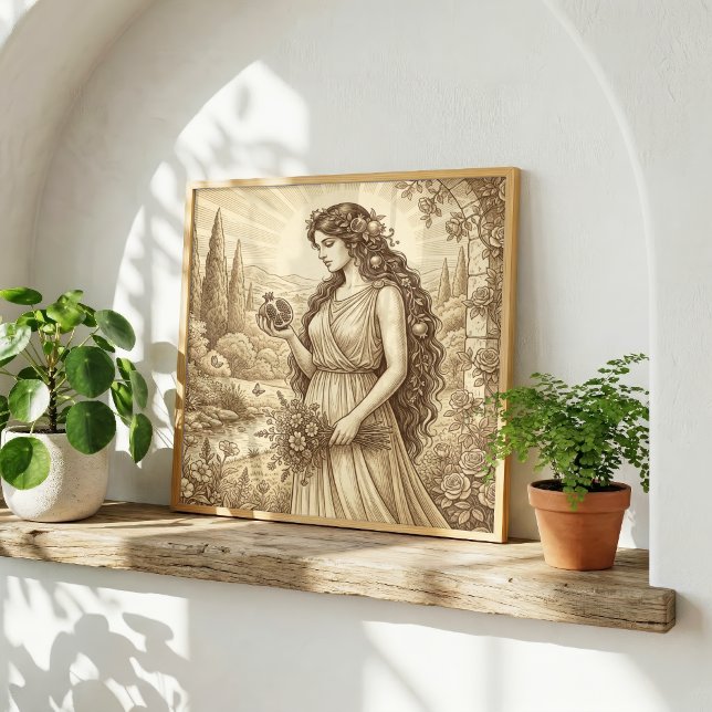 Persephone Greek Mythology Poster (Creator Uploaded)