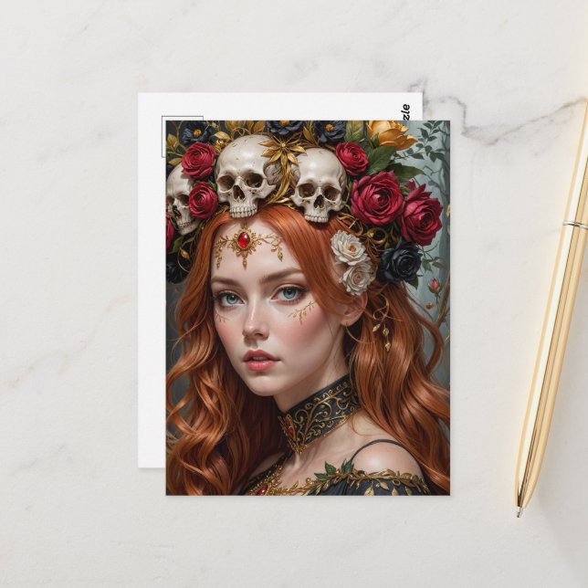 Persephone Postcard (Front/Back In Situ)