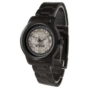 Persernalized Desert Digital Camouflage Watch
