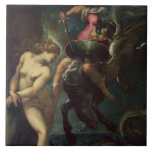 Perseus and Andromeda, c.1610 (oil on canvas) Tile