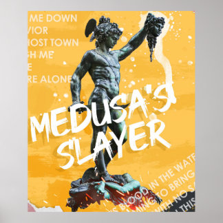 Perseus beheaded the Gorgon Medusa Poster