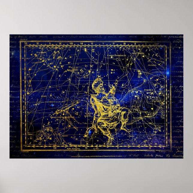 perseus constellation poster (Front)