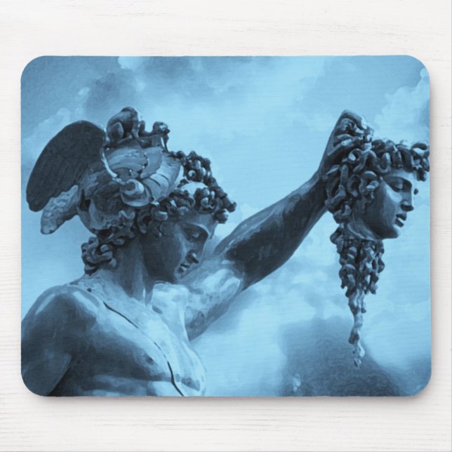 Perseus vs Medusa Mouse Mat (Front)