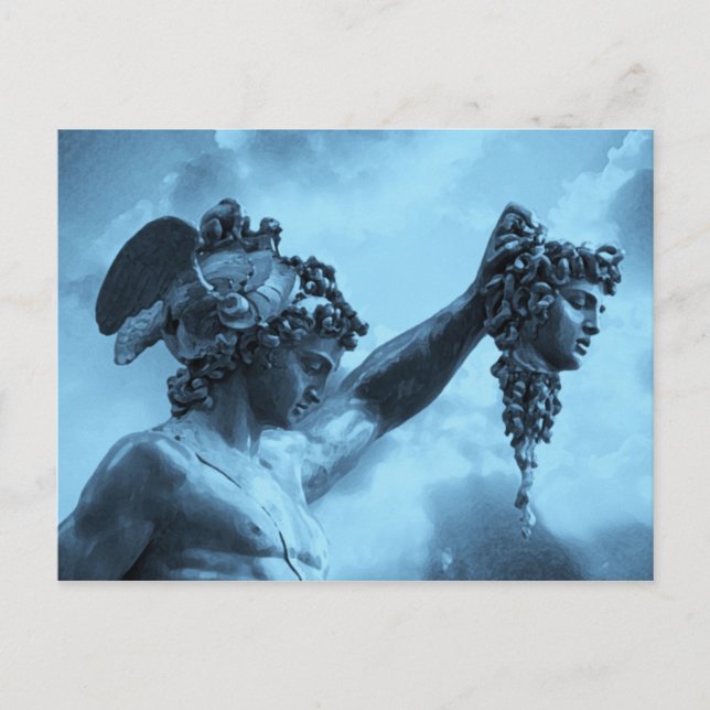 Perseus vs Medusa Postcard (Front)