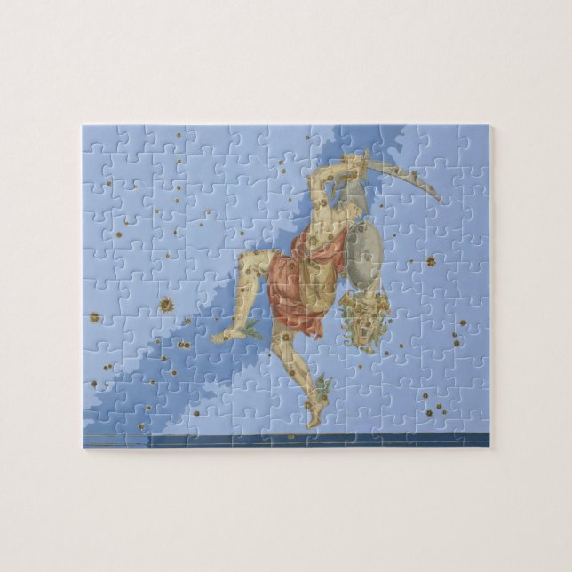 Perseus with the head of Medusa, from 'Uranometria Jigsaw Puzzle (Horizontal)