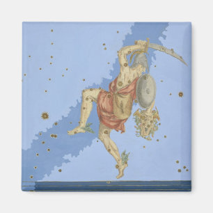 Perseus with the head of Medusa, from 'Uranometria Magnet