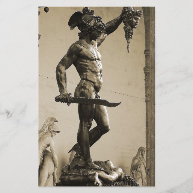 Perseus with the head of Medusa Stationery (Front)
