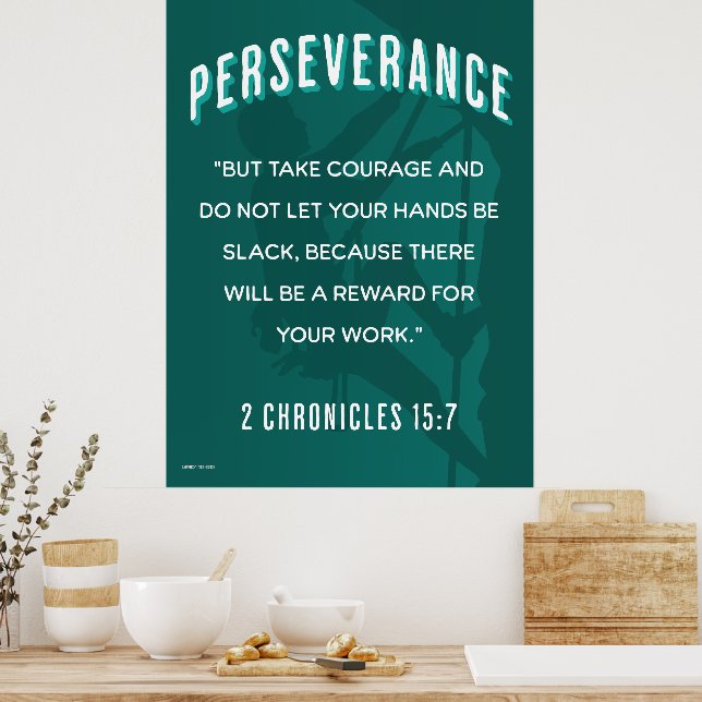 Perseverance Poster (Kitchen)
