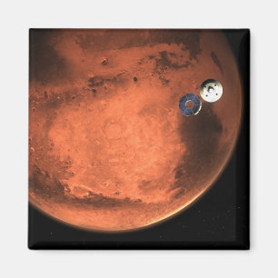 Perseverance Rover Casting Off Its Cruise Stage. Magnet