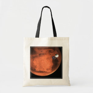 Perseverance Rover Casting Off Its Cruise Stage. Tote Bag