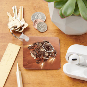 Perseverance Rover Firing Up Descent Stage Engines Key Ring