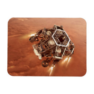 Perseverance Rover Firing Up Descent Stage Engines Magnet
