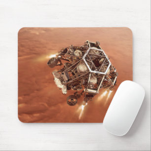 Perseverance Rover Firing Up Descent Stage Engines Mouse Mat