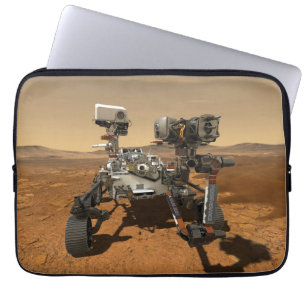 Perseverance Rover Operating On Surface Of Mars. Laptop Sleeve