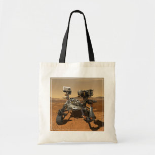Perseverance Rover Operating On Surface Of Mars. Tote Bag
