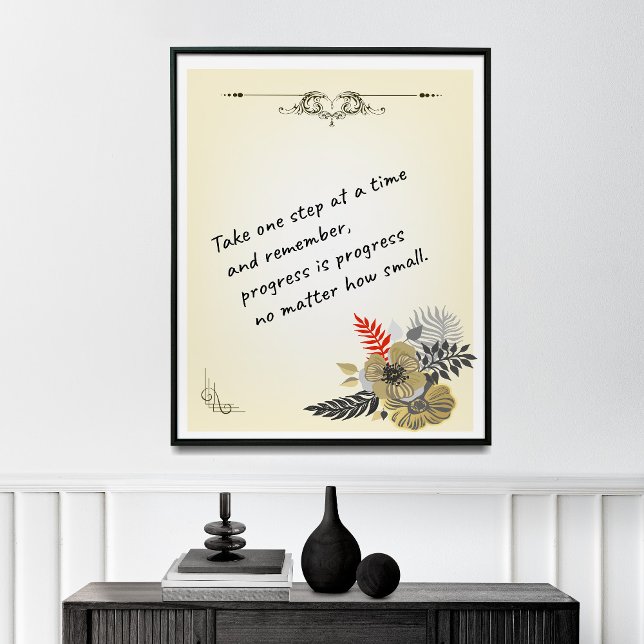 Perseverance Wall Decor, Inspirational Quotes,  Poster (Creator Uploaded)