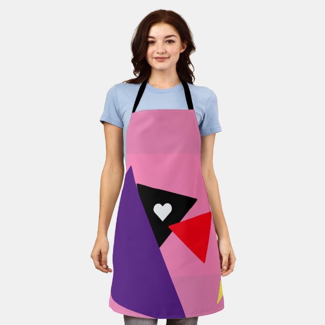 Persevering Heart - All-Over Print Apron (Worn)
