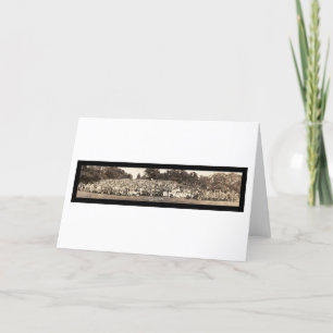 Pershing Family Reunion Photo 1923 Card