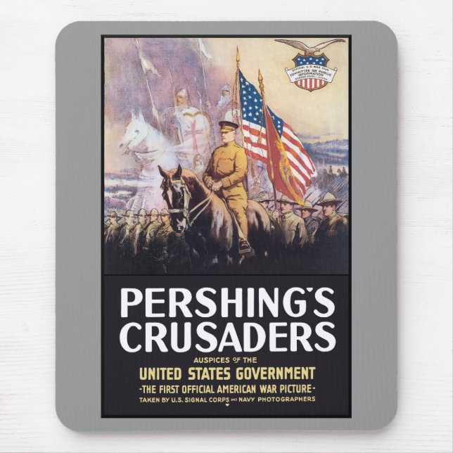 Pershing's Crusaders Mouse Mat (Front)