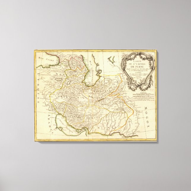 Persia 4 canvas print (Front)