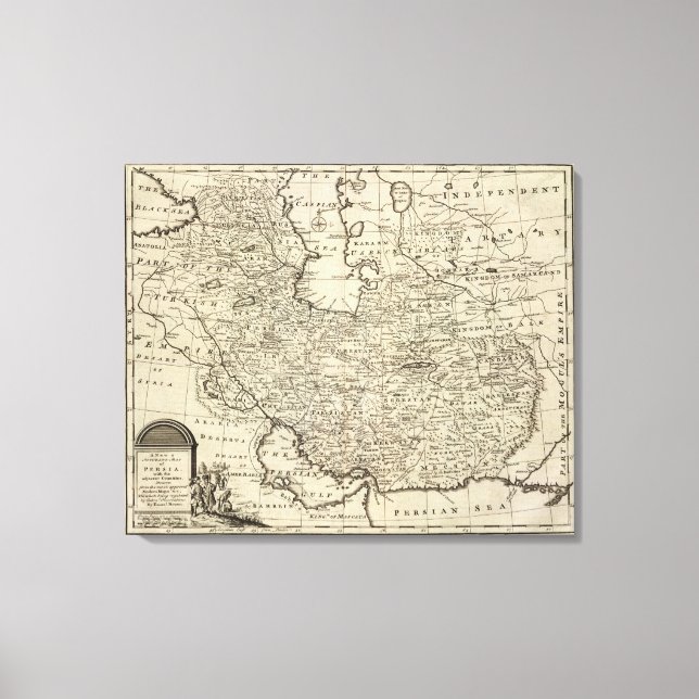 Persia 6 canvas print (Front)