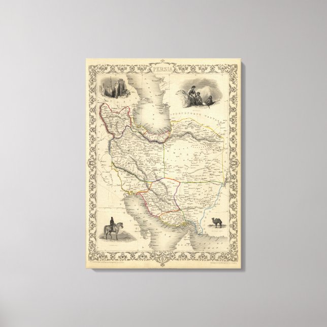 Persia 9 canvas print (Front)